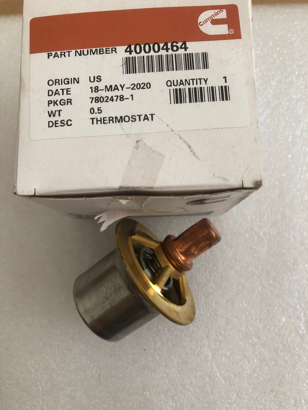 4000464 Термостат Cummis Parts Ccec